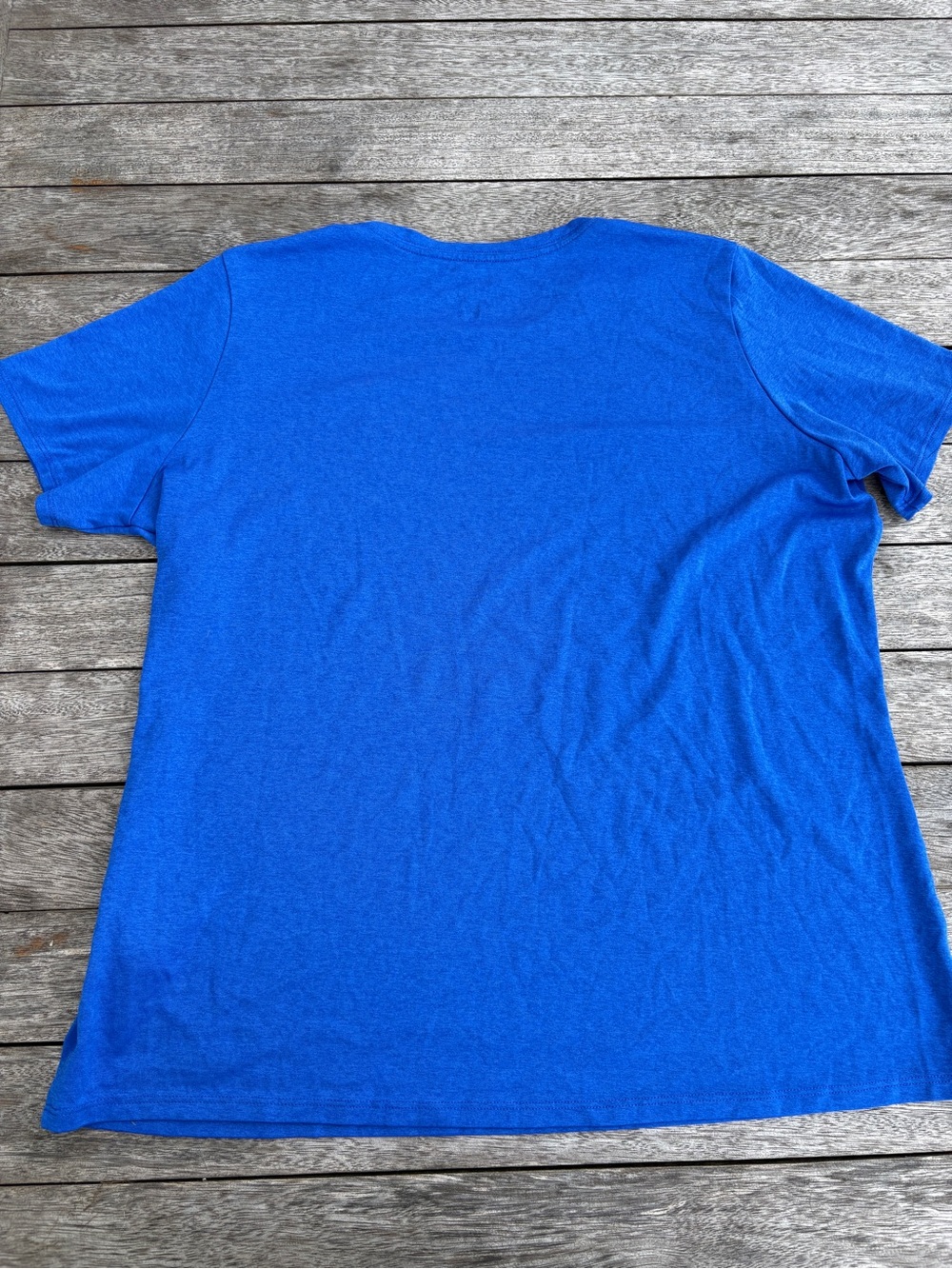 Nike Dry-Fit Hockey Women’s Royal Blue USA Logo Short Sleeve Tee - Picture 7 of 8